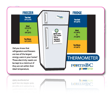 fridge and freezer thermometer product