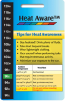 Heat stress awareness indicator icon